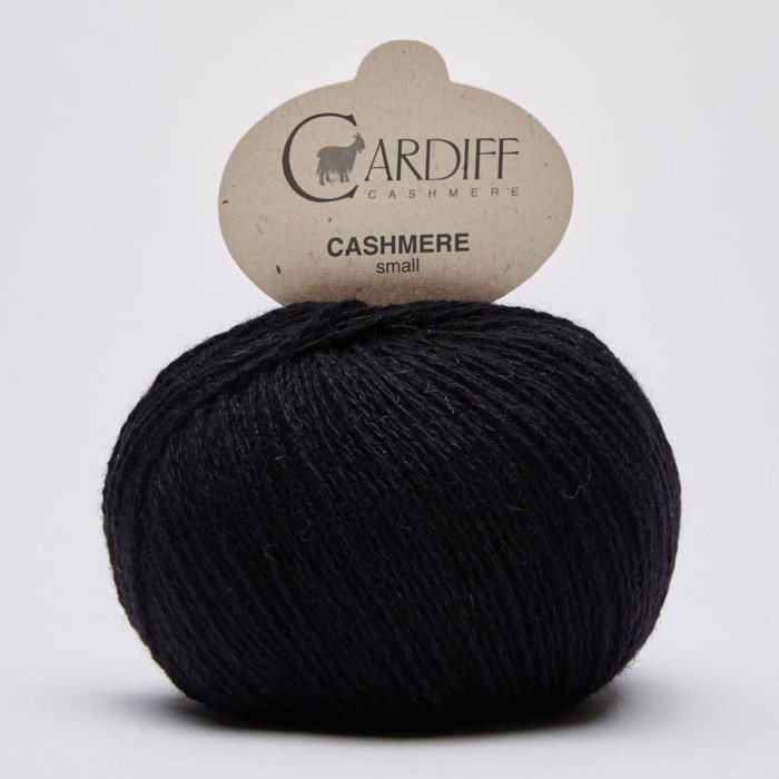 Купить пряжу Cardiff 🧶 Cashmere Small цвет 516 Nero 🧡 в Калининграде