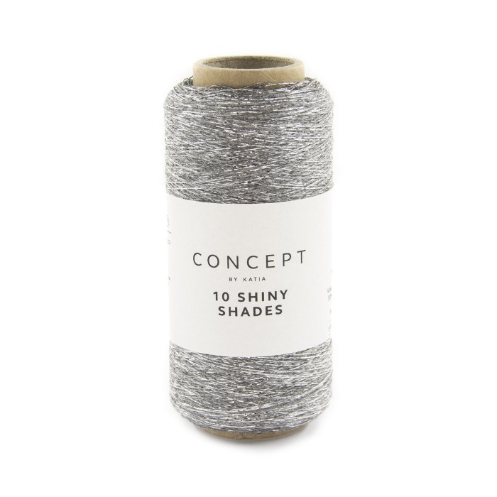 Купить люрекс Concept by Katia 🧶 10 Shiny Shades цвет 10 Grey 🧡 в Калининграде