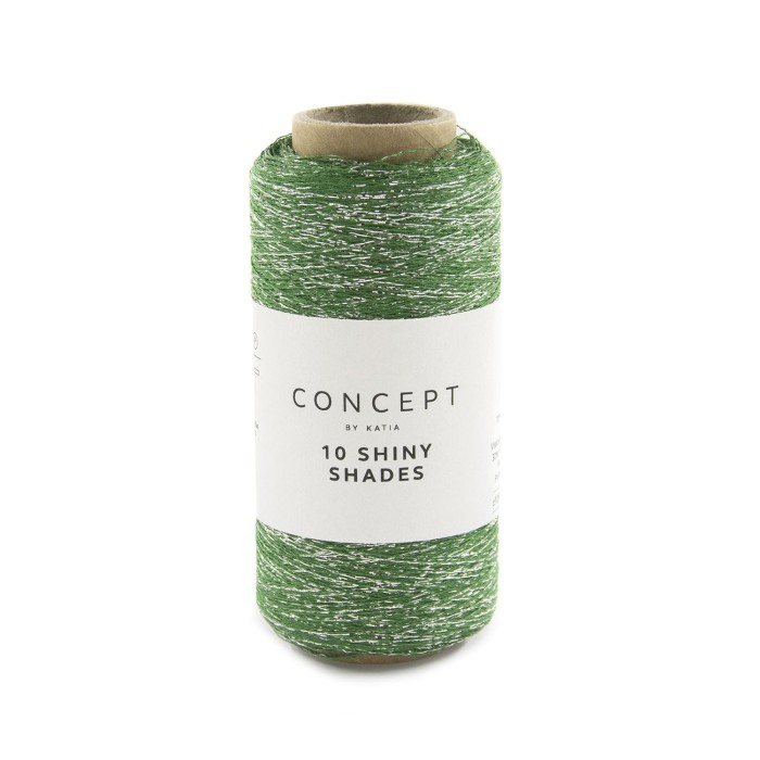 Купить люрекс Concept by Katia 🧶 10 Shiny Shades цвет 50 Leaf Green 🧡 в Калининграде