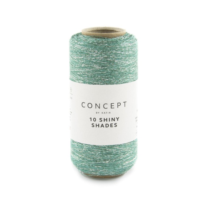 Купить люрекс Concept by Katia 🧶 10 Shiny Shades цвет 60 Turquoise 🧡 в Калининграде