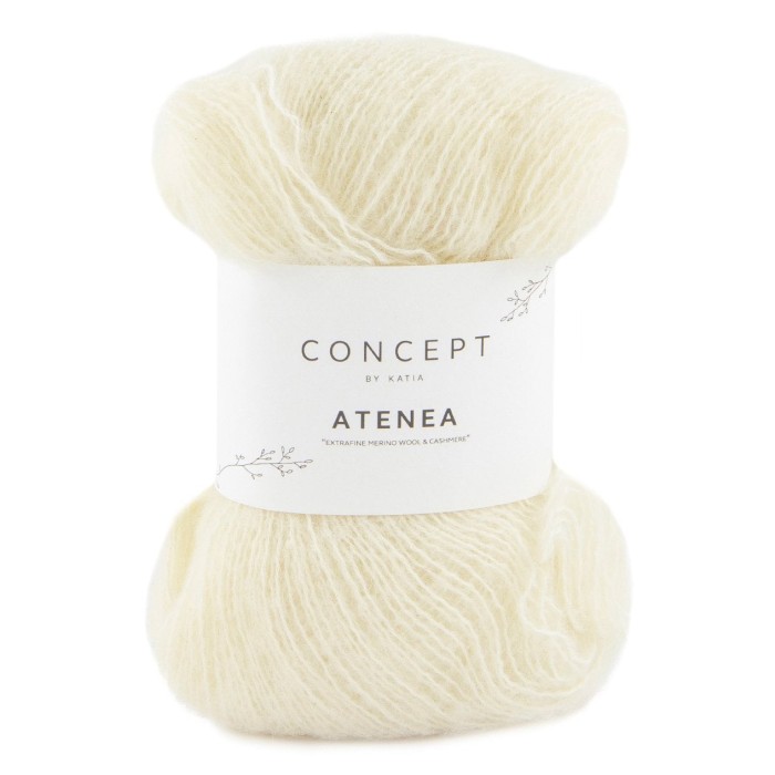 Купить пряжу Concept by Katia 🧶 Atenea цвет 80 Ecru 🧡 в Калининграде