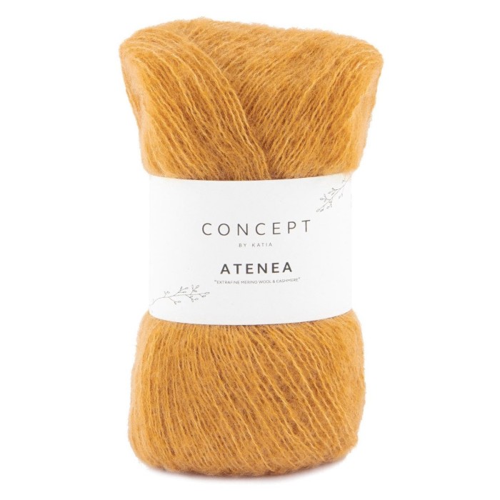 Купить пряжу Concept by Katia 🧶 Atenea цвет 83 Mustard 🧡 в Калининграде