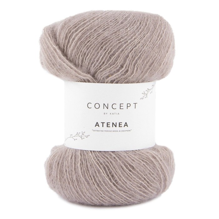 Купить пряжу Concept by Katia 🧶 Atenea цвет 84 Light lilac 🧡 в Калининграде