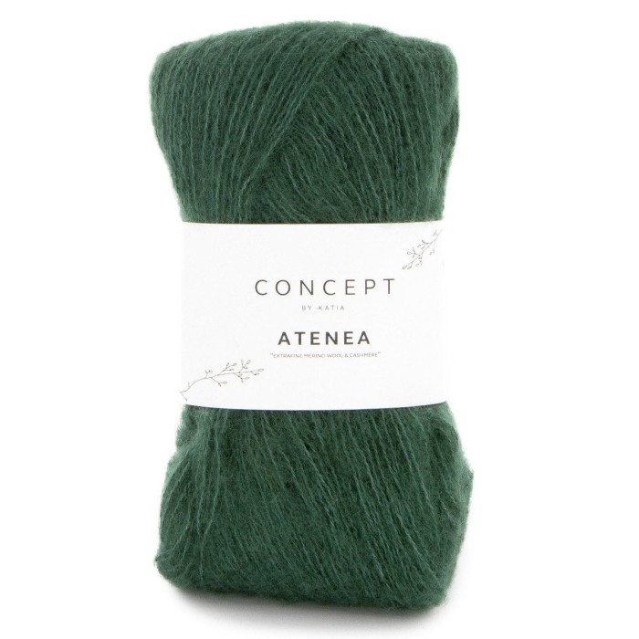 Купить пряжу Concept by Katia 🧶 Atenea цвет 93 Moss Green 🧡 в Калининграде