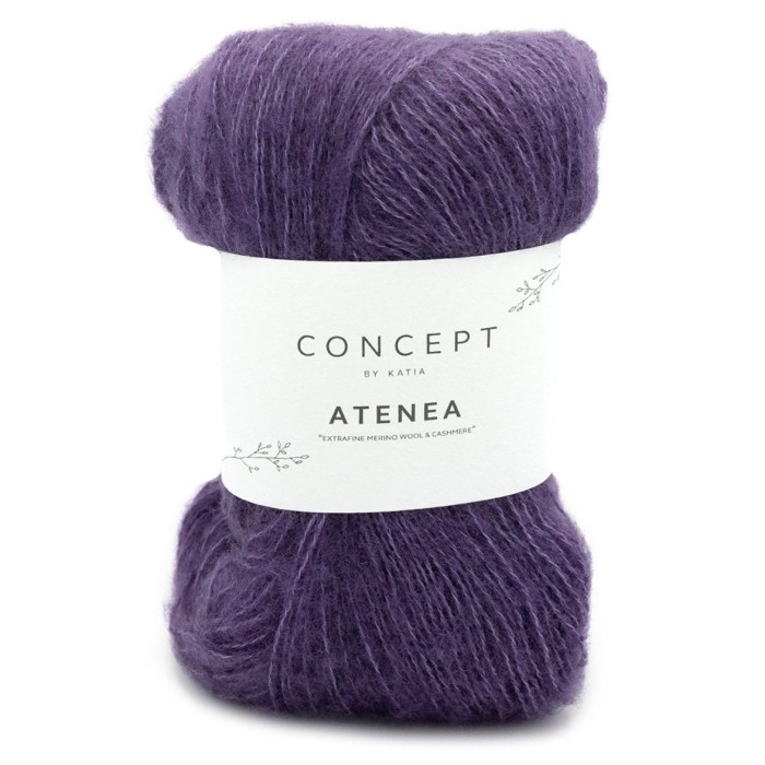Купить пряжу Concept by Katia 🧶 Atenea цвет 96 Dark violet 🧡 в Калининграде