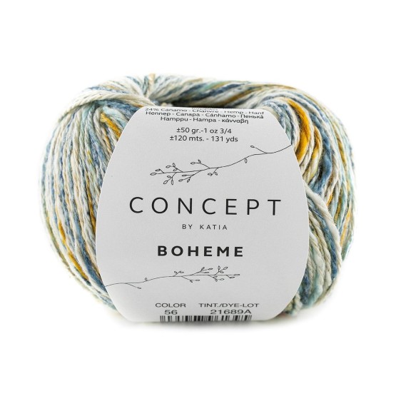 Пряжа для вязания Katia Concept Boheme (Испания)