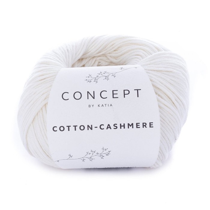 Купить пряжу Concept by Katia 🧶 Cotton-Cashmere цвет 53 Ecru 🧡 в Калининграде