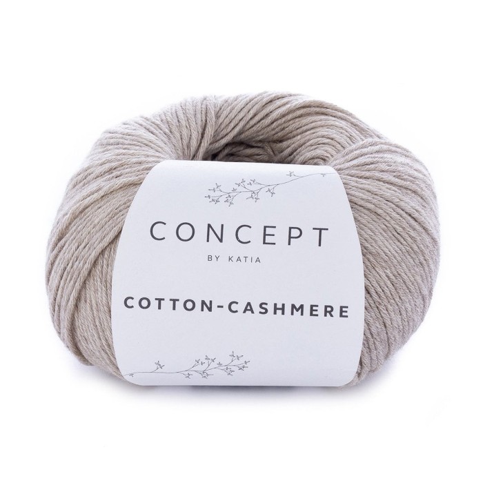 Купить пряжу Concept by Katia 🧶 Cotton-Cashmere цвет 55 Medium Beige 🧡 в Калининграде