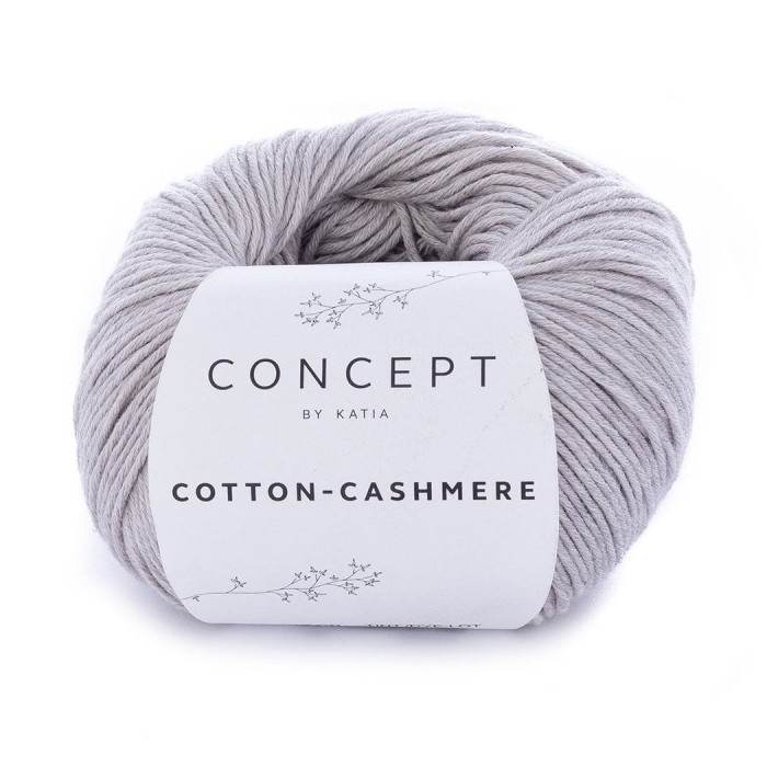 Купить пряжу Concept by Katia 🧶 Cotton-Cashmere цвет 56 Stone Grey 🧡 в Калининграде