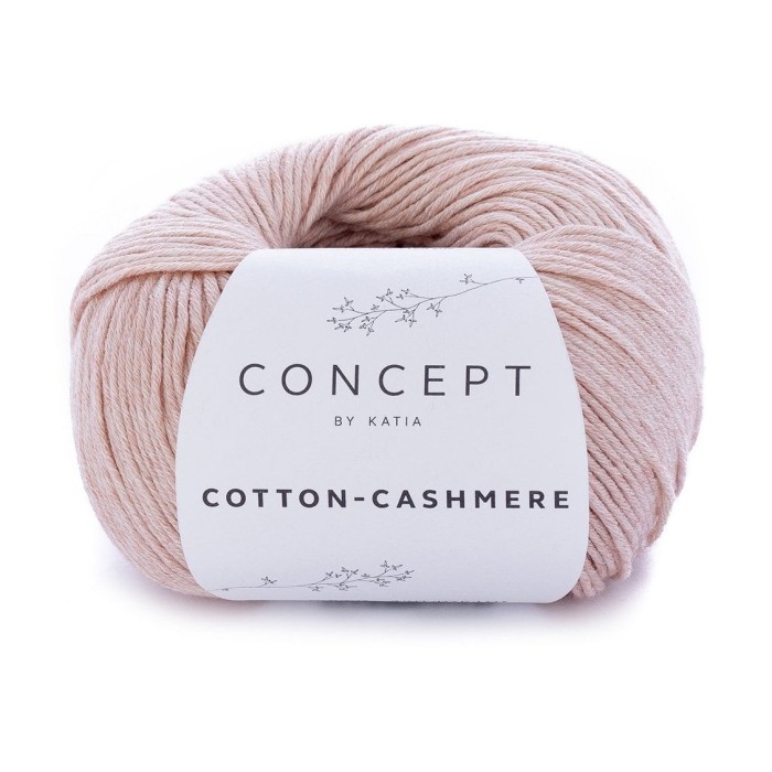 Купить пряжу Concept by Katia 🧶 Cotton-Cashmere цвет 66 Salmon Orange 🧡 в Калининграде
