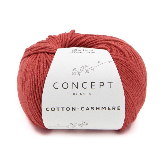 Купить пряжу Concept by Katia 🧶 Cotton-Cashmere цвет 74 Rust 🧡 в Калининграде