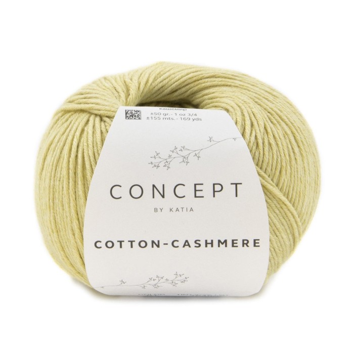 Купить пряжу Concept by Katia 🧶 Cotton-Cashmere цвет 81 Ivory 🧡 в Калининграде
