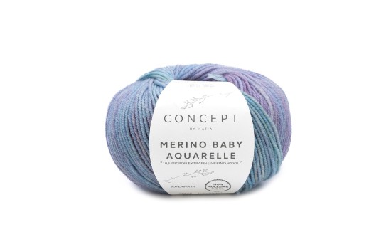 Katia Concept Merino Baby Aquarelle
