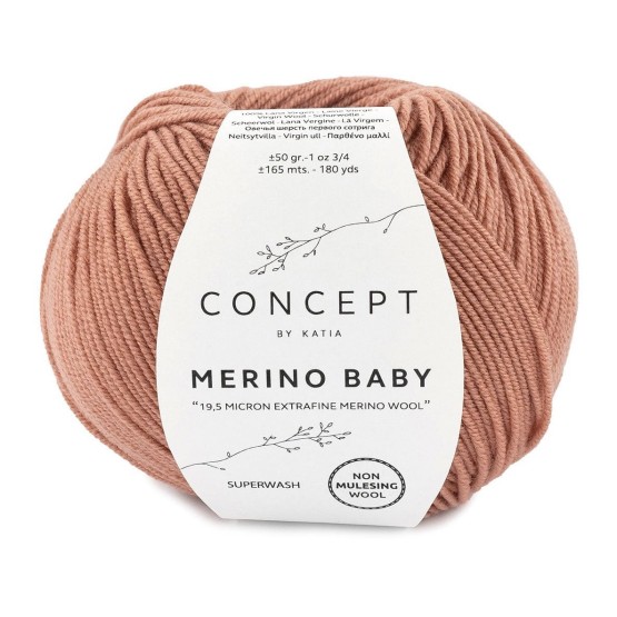 Пряжа для вязания Katia Concept Merino Baby (Испания)