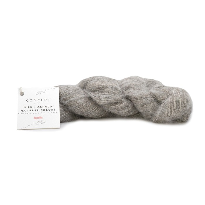 Купить пряжу Concept by Katia 🧶 Silk-Alpaca Natural Colors цвет 105 Light mink 🧡 в Калининграде