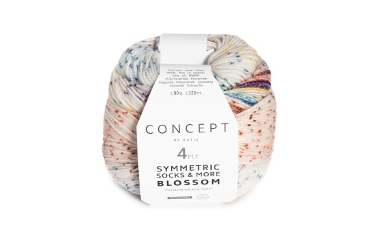 Katia Concept Symmetric Socks & More - Blossom