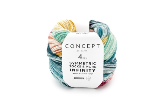 Katia Concept Symmetric Socks & More - Infinity