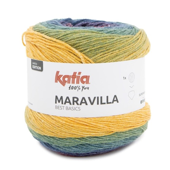 Пряжа для вязания Katia Maravilla (Испания)