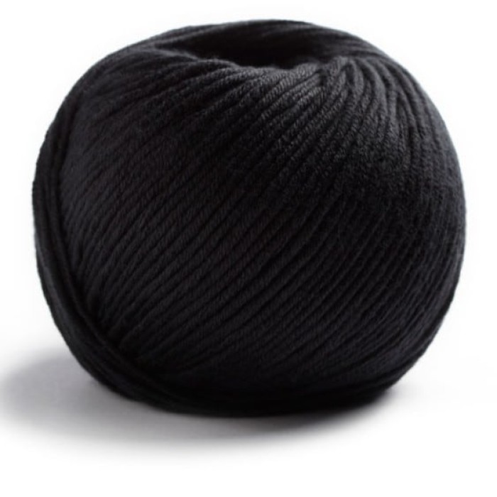 Купить пряжу Lamana Cosma 🧶 цвет Black 01  🧡 в Калининграде