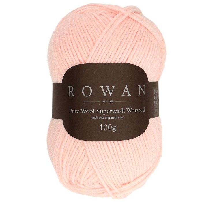 Пряжа Rowan Pure Wool Superwash Worsted цвет Carnation 196