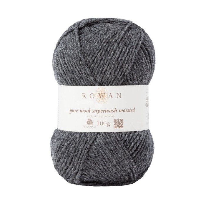 Пряжа Rowan Pure Wool Superwash Worsted цвет Granite 111