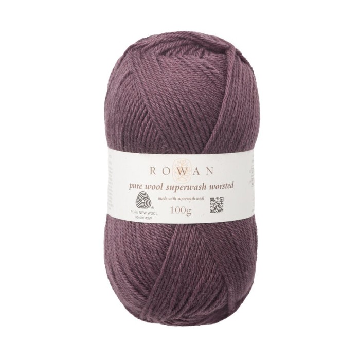 Пряжа Rowan Pure Wool Superwash Worsted цвет Raisin 190