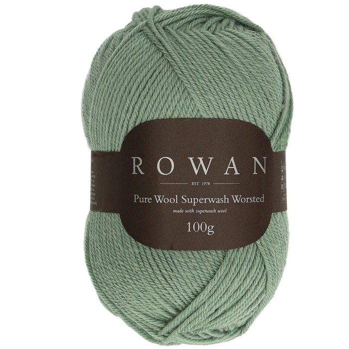 Пряжа Rowan Pure Wool Superwash Worsted цвет Sage 199