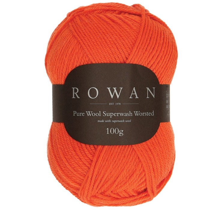 Купить пряжу Rowan Pure Wool Superwash Worsted цвет Tiger 201 в Калининграде