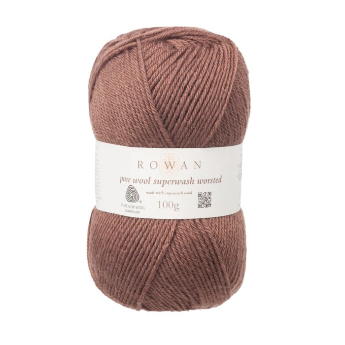 Пряжа Rowan Pure Wool Superwash Worsted цвет Toffee 188