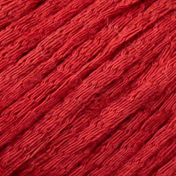 Цвет пряжи Aura Yarns Fashion Li Vi в оттенке 06.012 Red Tango, крупно
