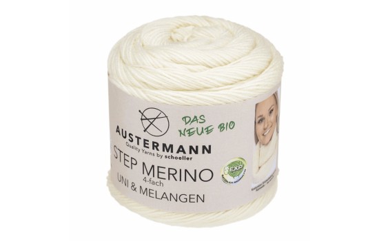 Austermann Step 4 Merino 4-fach Uni & Melangen