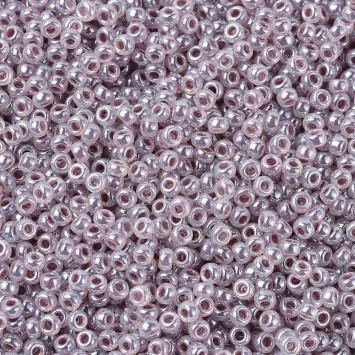 Бисер MIYUKI круглый 11/0 ROUND ROCAILLE OPAL AMETHYST-LINED, #546, 10 гр