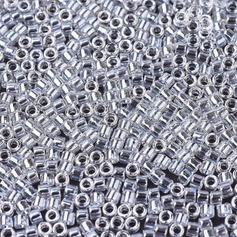 Бисер MIYUKI DELICA 11/0 CRYSTAL LUSTER, DB050, 4 гр