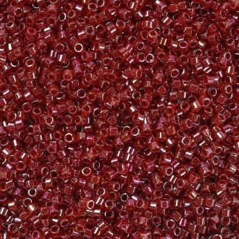 Бисер MIYUKI DELICA 11/0 RED LINED AB, DB295, 4 гр