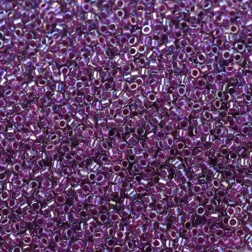 Бисер MIYUKI DELICA 11/0 LINED MAGENTA AB, DB056, 4 гр