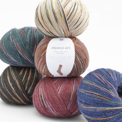 Socks Alpaca Art 4ply