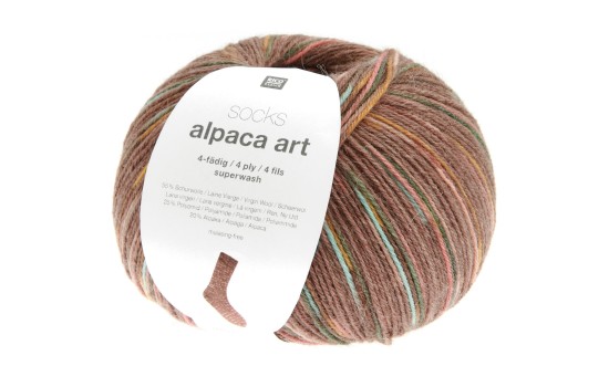 Rico Design Socks Alpaca Art 4ply