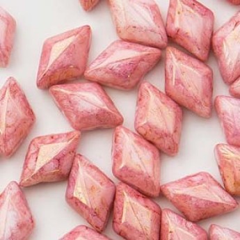 Бусины MATUBO GEMDUO™ CHALK RED TERRACOTA 8x5 мм (#03000/15495), 5 гр