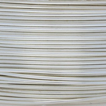 Проволока The Beadsmith® Wire™ Elements с медным посеребренным сердечником Ø0,64 мм серебристая (США)