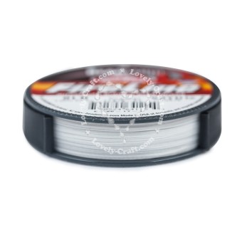 Нить для бисероплетения FireLine 0,18 мм белая (Beadsmith, США)