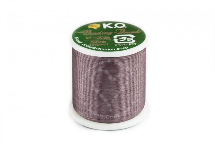 Купить нить K.O. для бисероплетения сиреневого цвета в интернет-магазине «Любимое Творчество»
