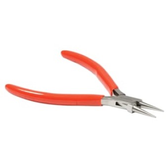Круглогубцы BEADSMITH SLIMLINE ROUNDNOSE 120 мм (красные) (США)
