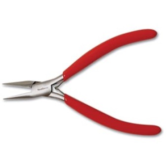 Тонкогубцы BEADSMITH SLIMLINE CHAINNOSE 120 мм, красные (США)