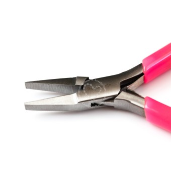 Плоскогубцы BEADSMITH PINK HANDLE FLATNOSE 120 мм (розовые) (США)