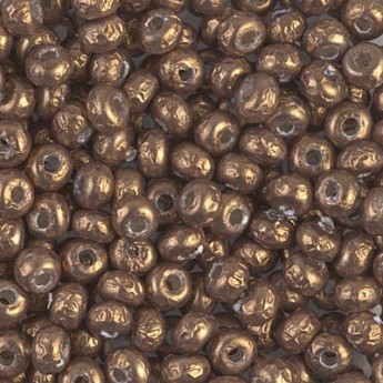 Бисер MIYUKI Baroque Pearl ANTIQUE BRASS 6/0 (#3955), 5 гр