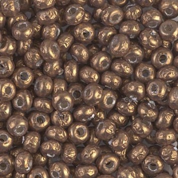 Бисер MIYUKI Baroque Pearl ANTIQUE BRASS 6/0 (#3955), 5 гр