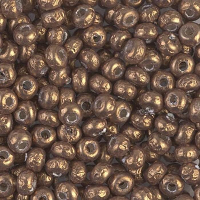Бисер MIYUKI Baroque Pearl ANTIQUE BRASS 6/0 #3955, 5 гр