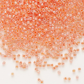 Бисер MIYUKI DELICA 11/0 SALMON-LINED LUSTER (#235), 4 гр