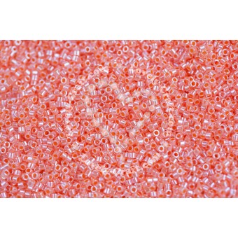 Бисер MIYUKI DELICA 11/0 SALMON-LINED LUSTER #235, 4 гр