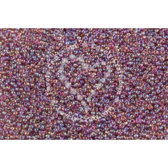 Бисер MIYUKI круглый 11/0 SMOKY AMETHYST AB #256, 10 гр